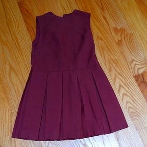 Vintage pleated dress, Sears 1970s